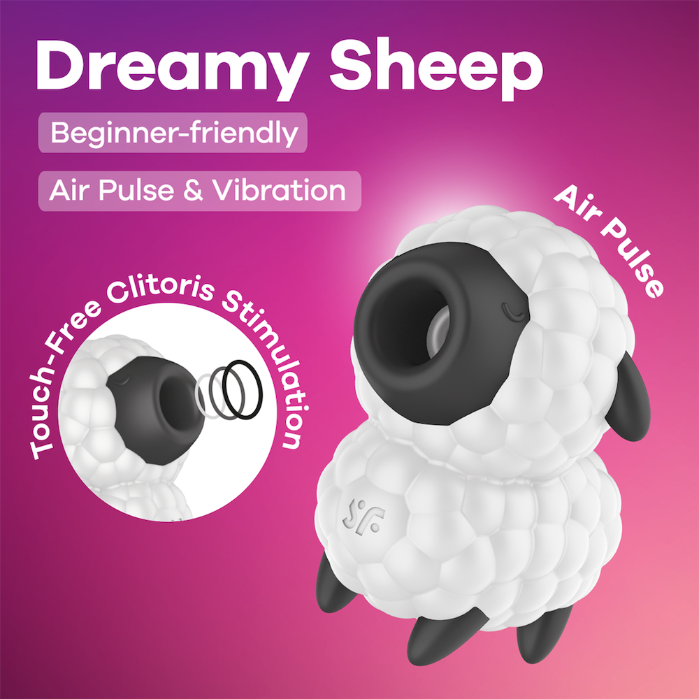 Satisfyer - Dreamy Sheep 小綿羊吸吮震動器