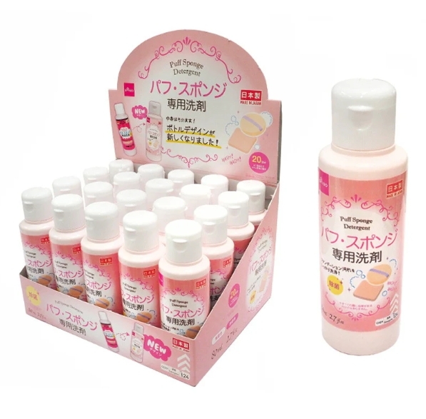 日本人氣清潔神器｜DAISO 粉撲清洗劑