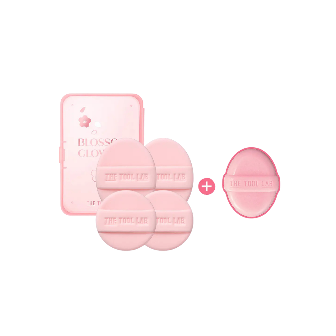 THE TOOL LAB the Best [櫻花系列] 粉撲4入套組