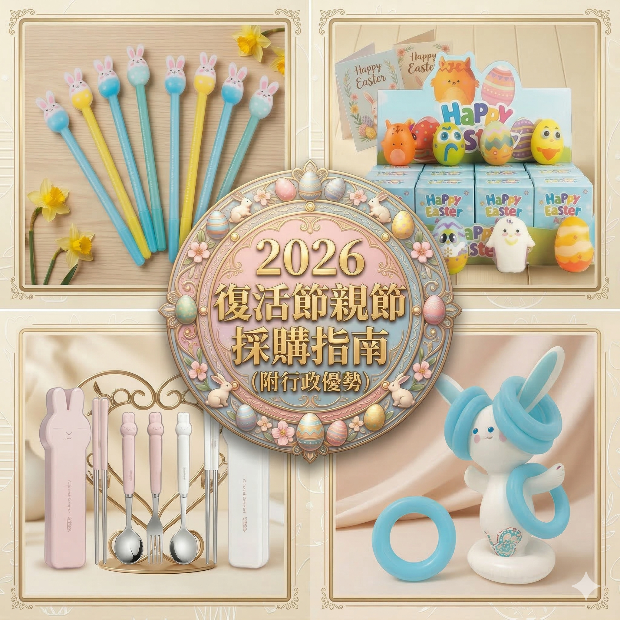 復活節禮物, 加油文具 2026 學校訂學生禮物指南 P-Card 支付
