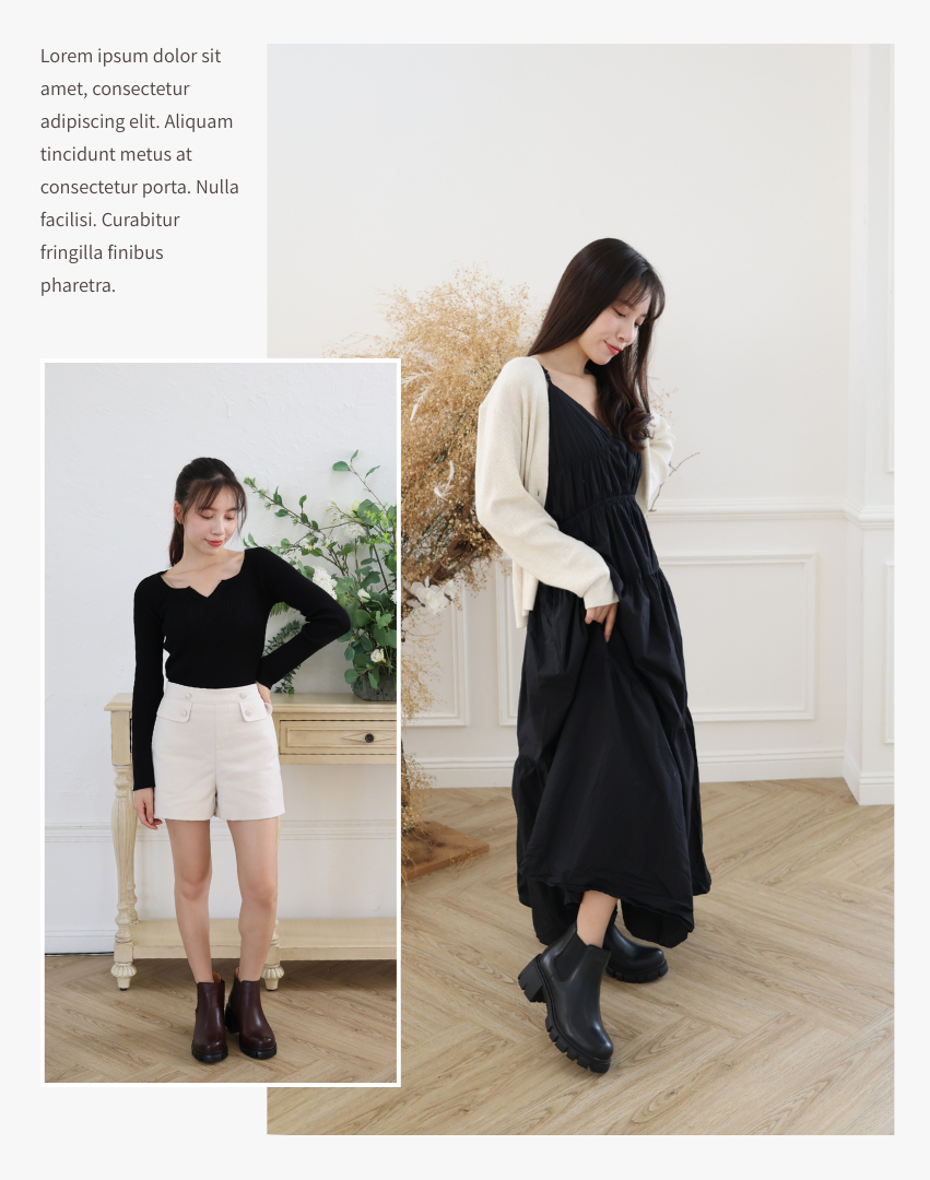 Sanly Joy 切爾西短靴 女生時尚短靴 真皮厚底切爾西靴