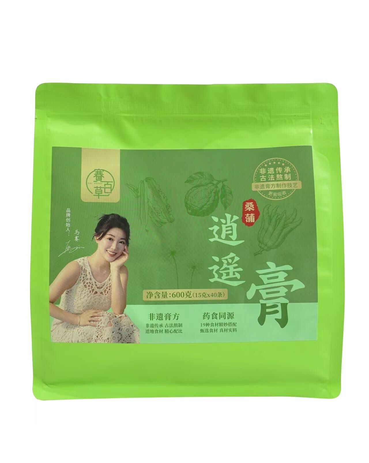 0312WX07-五行營養WX-内调膏滋系列-桑蒲逍遙膏（便攜條裝）600克/袋(A7)