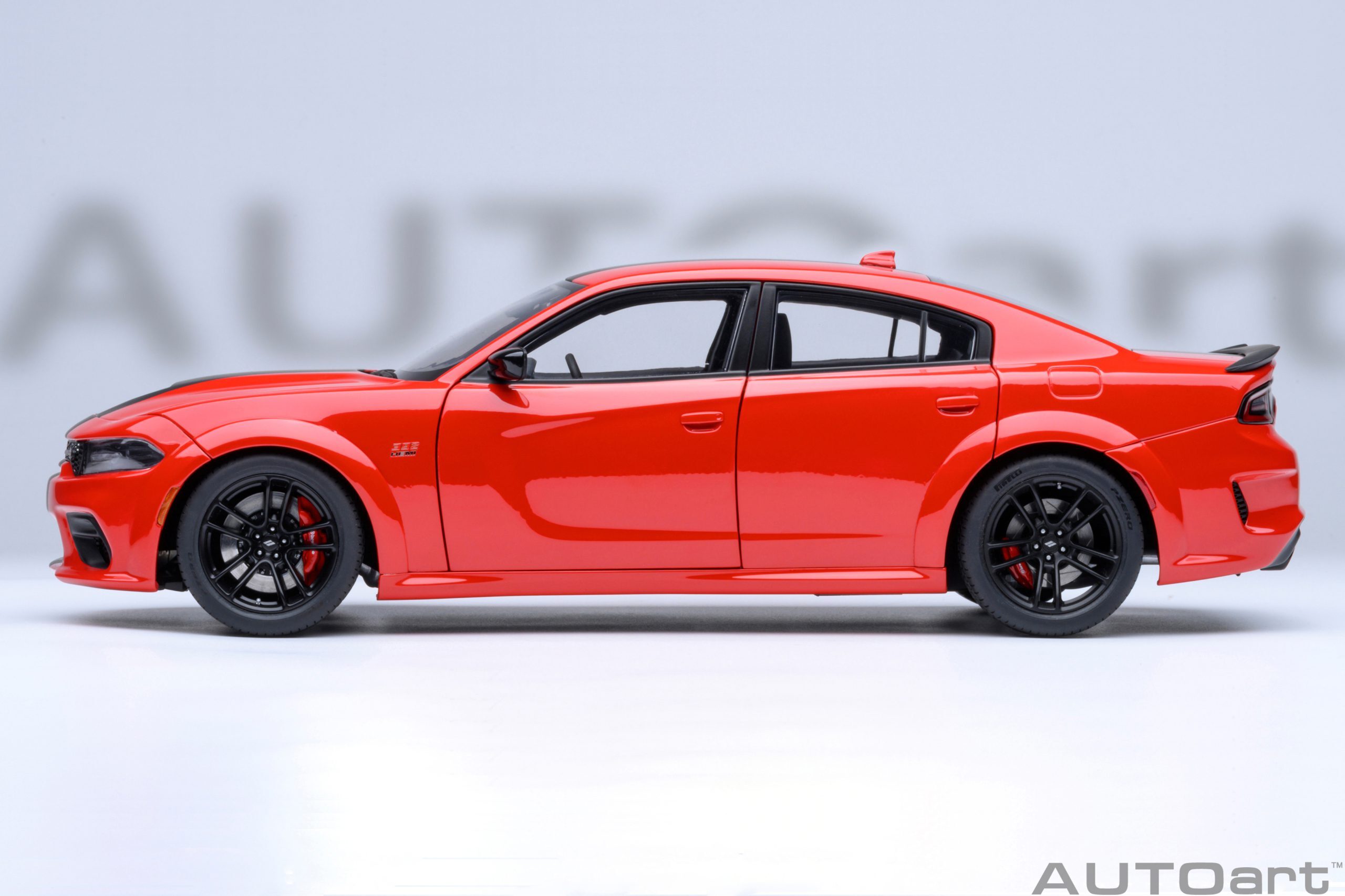 預訂 (訂金$300) (預訂價$1728) :1/18 AUTOART Dodge Charger Scat Pack Widebody (TorRed) (71759)