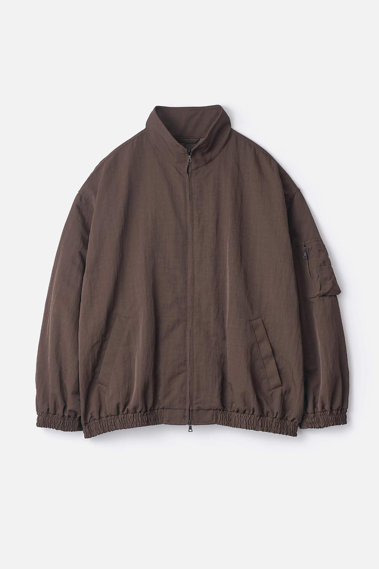 ssstein SHRUNK NYLON OVERSIZED FIGHT JACKET