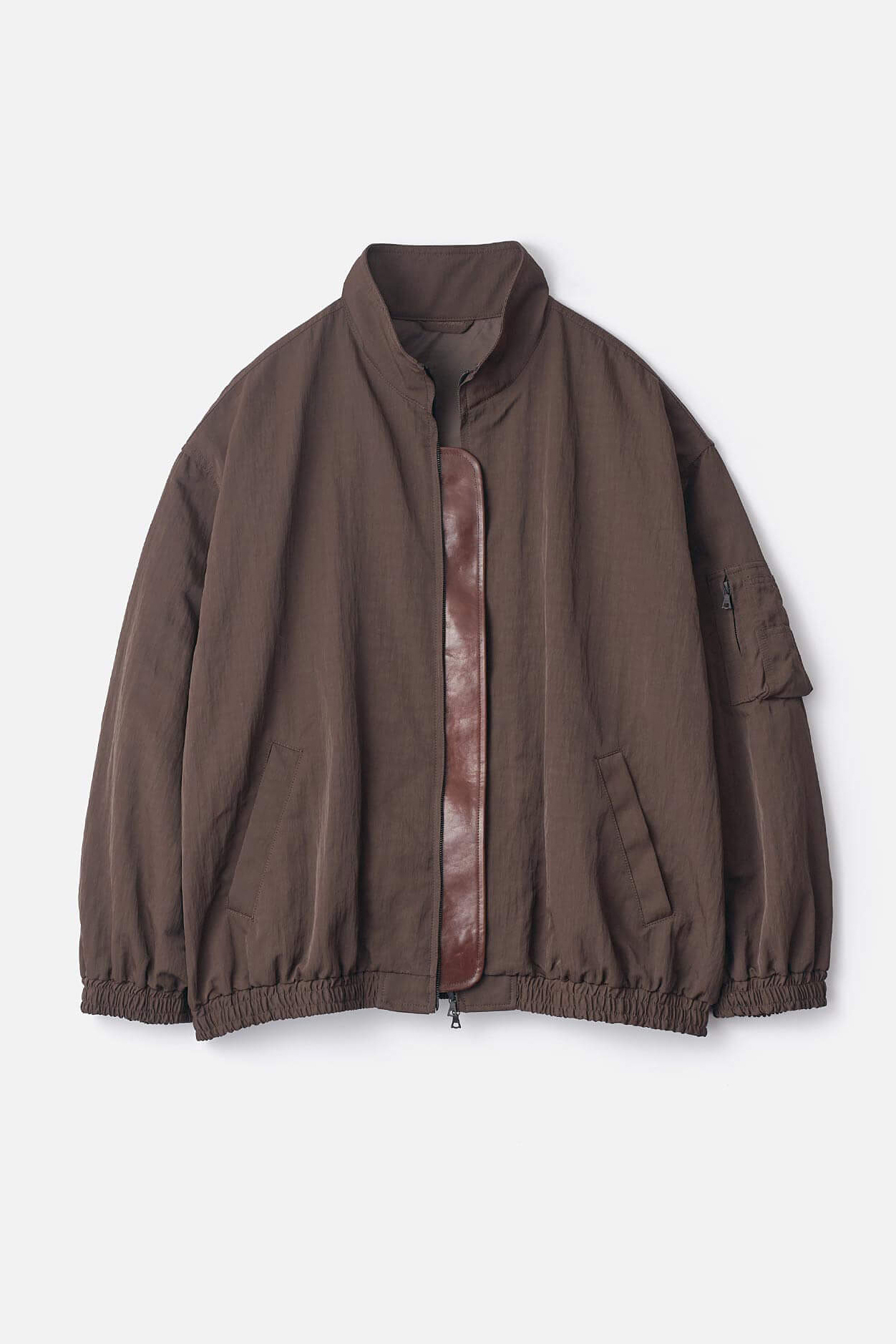 ssstein SHRUNK NYLON OVERSIZED FIGHT JACKET