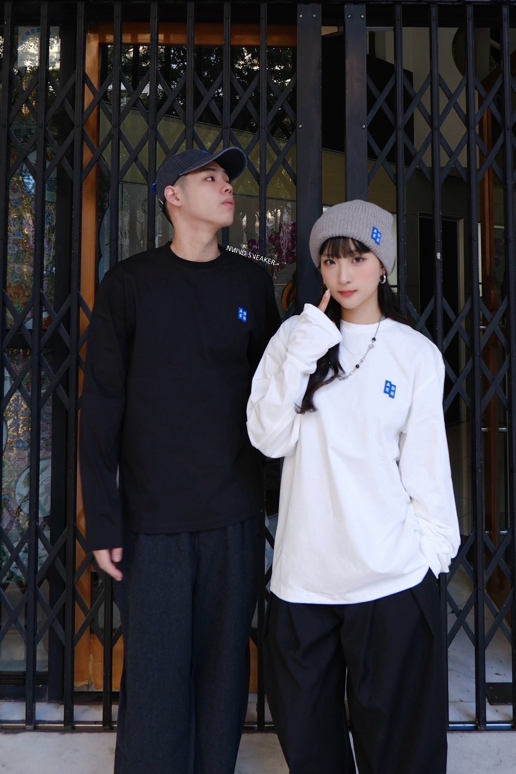 ADER ERROR 基本款刺綉logo 薄長袖