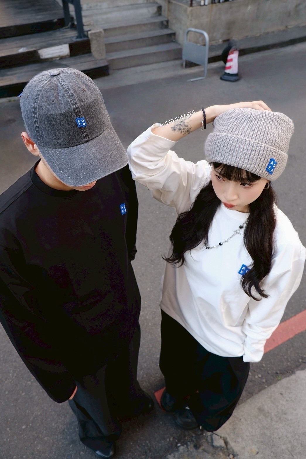 ADER ERROR 基本款刺綉logo 薄長袖