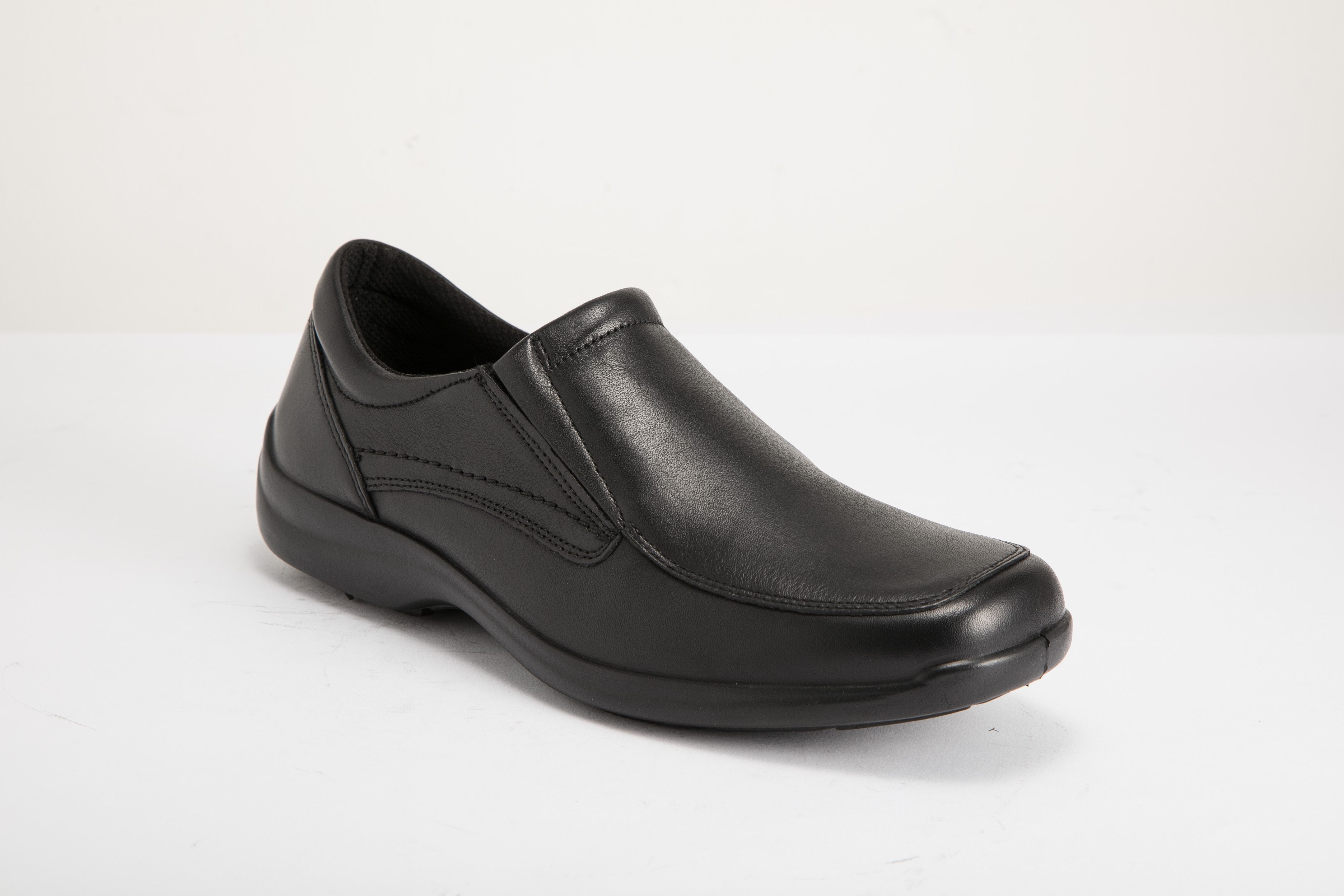 IMAC - 男裝休閒懶人皮鞋 100930.2290.011-BK