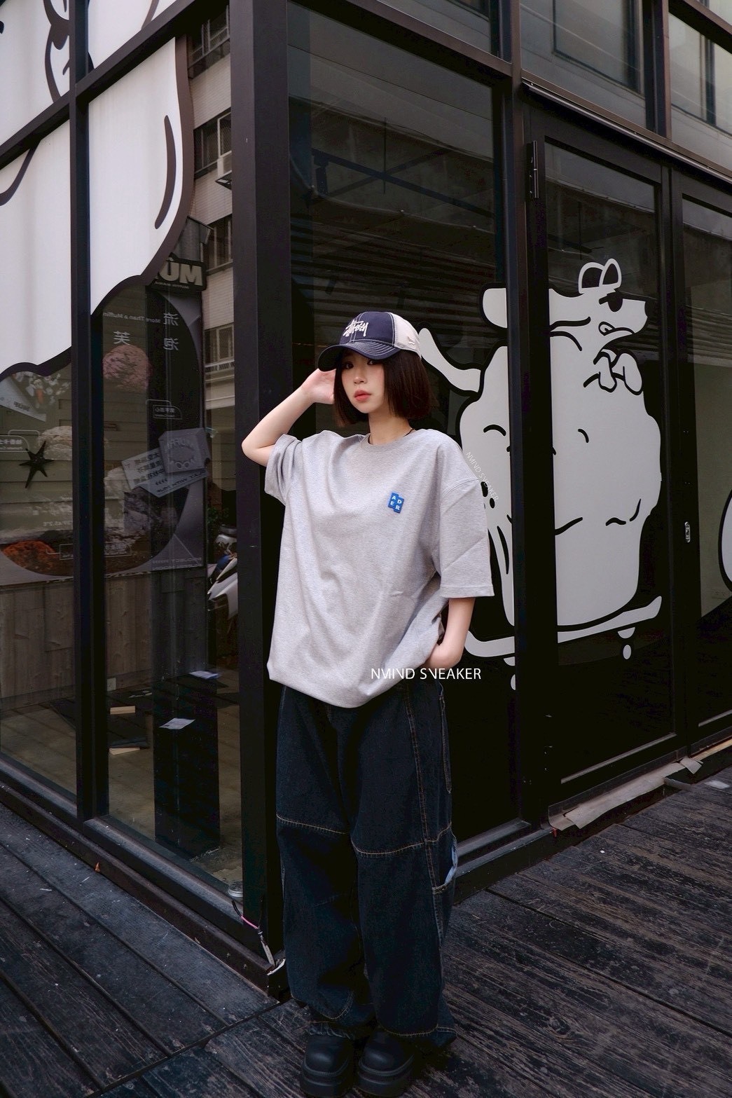 ADER ERROR 基本款刺綉logo 短袖