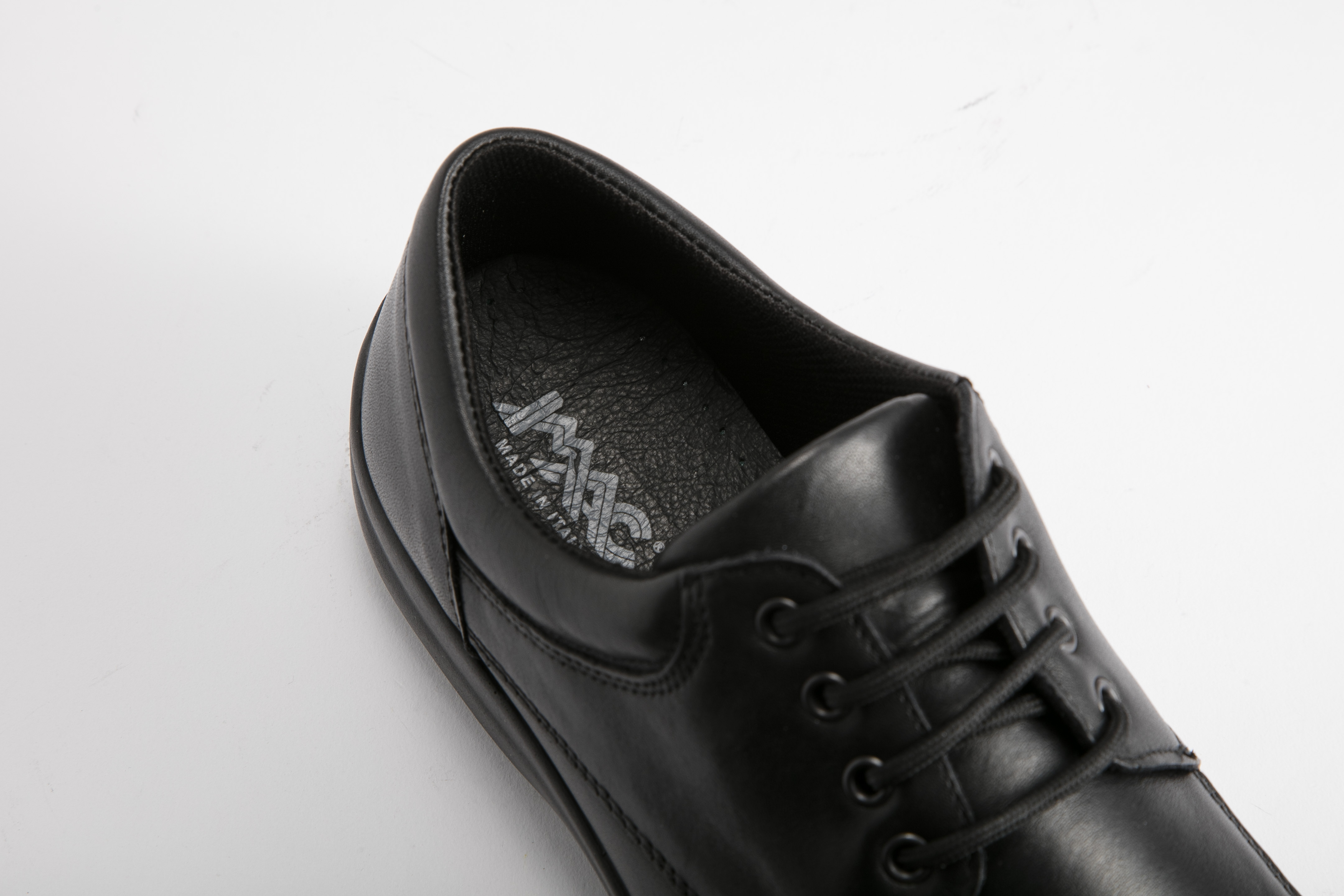 IMAC - 男裝休閒綁帶皮鞋 100940.2290.011-BK