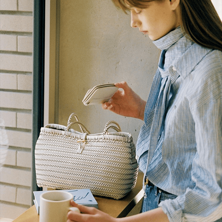 LEMEME｜Sac Tissage [2 colors]