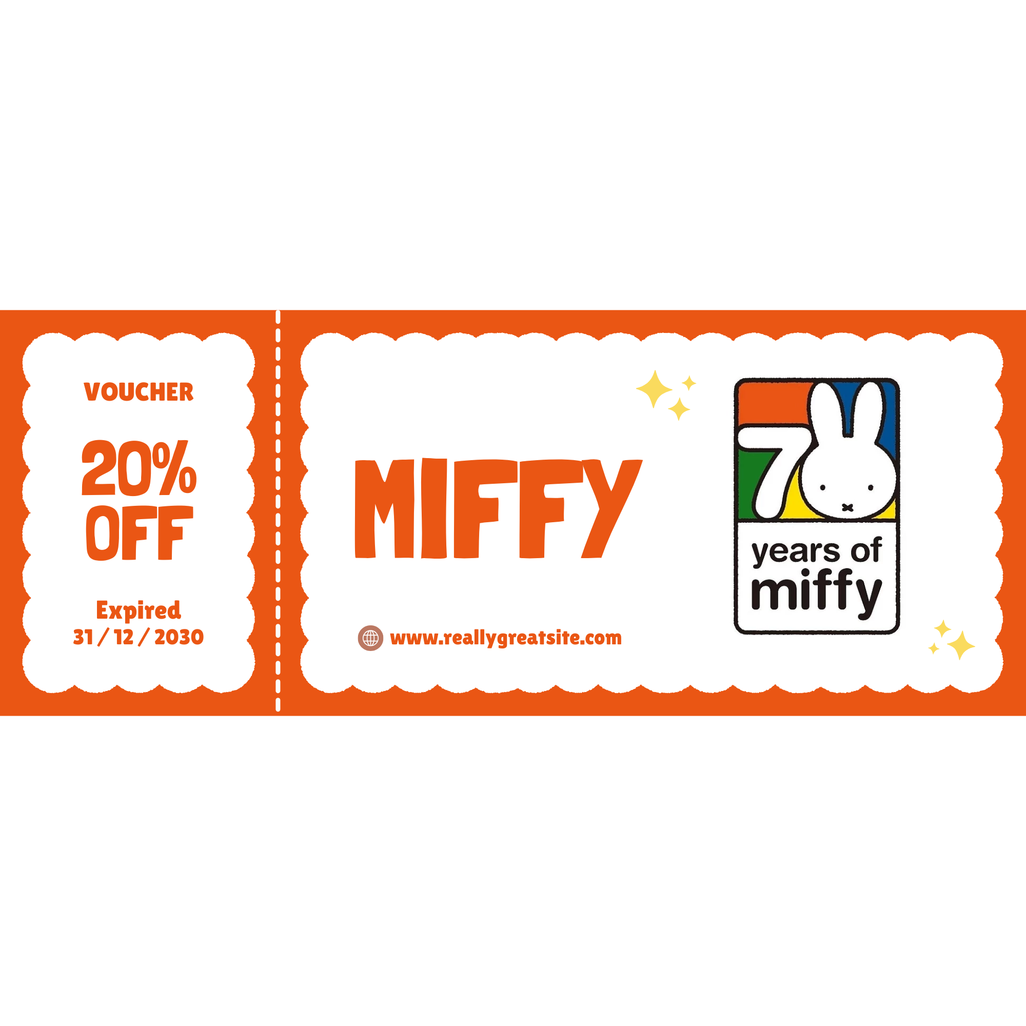 Miffy 限時 8 折優惠券