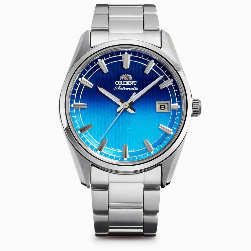 Orient 東方錶 Bambino Contemporary Orient Stretto Date Limited Edition Mechanical RN-AC0R09L / RA-AC0R09L 限量版 漸變藍 自動機械錶
