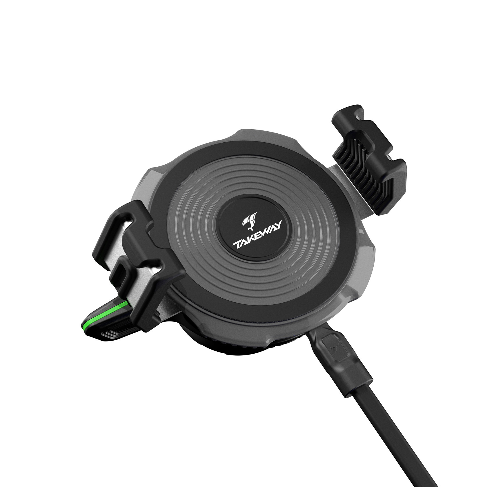 TAKEWAY 黑隼2 PH08PRO "無線充電版" 機車手機架 手機座