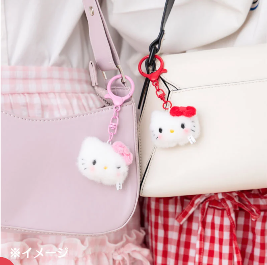 sanrio 三麗鷗 大頭 毛絨 吊飾 一組2個