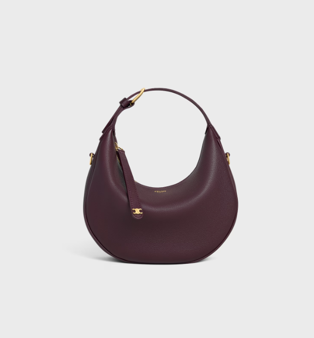 1DA0313-035 [CELINE] Teen Celine Lulu IN Grained calfskin Deep Burgundy #120723ENY.28DG (BR)