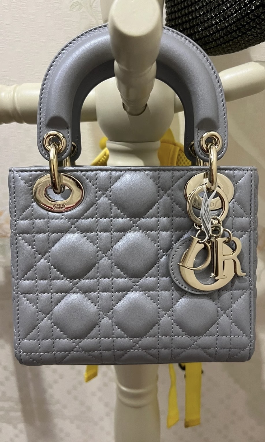 Dior Lady Mini Dior 蛋白石灰