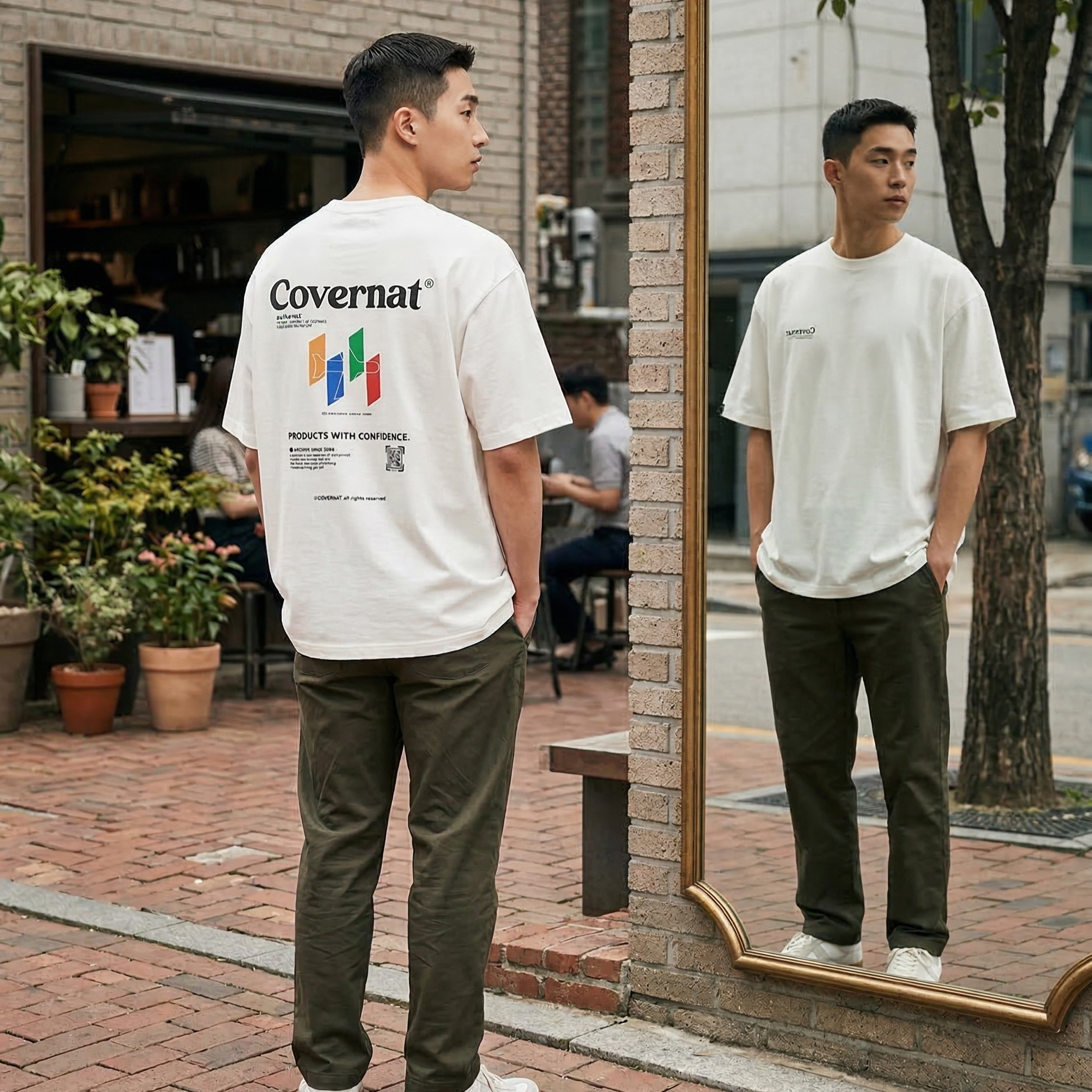 【預購】Covernat K031153 Travel 專屬系列標語短袖