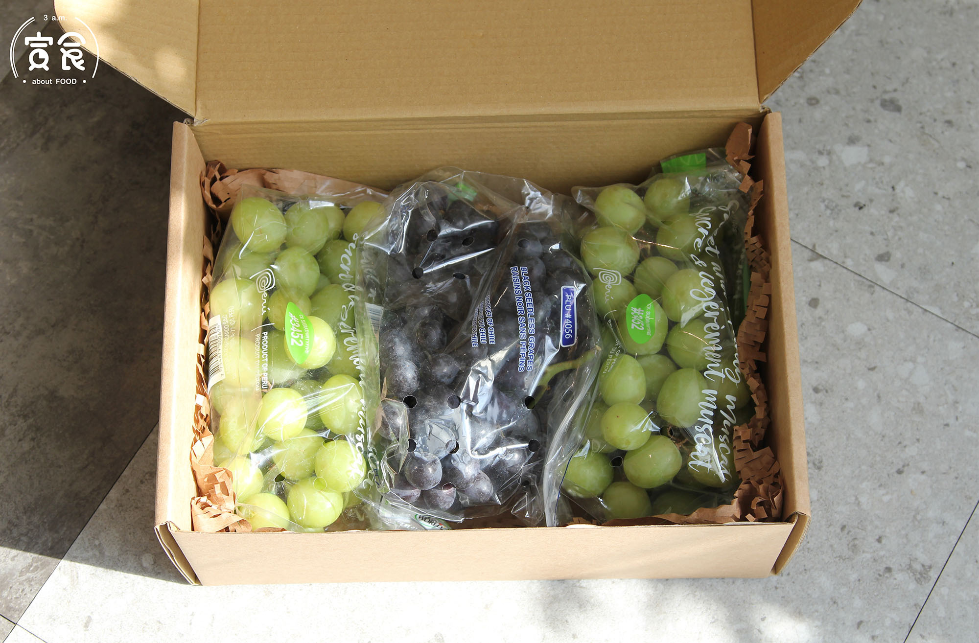 【美味雙重奏！】秘魯綠秋脆X智利黑珍珠無籽葡萄