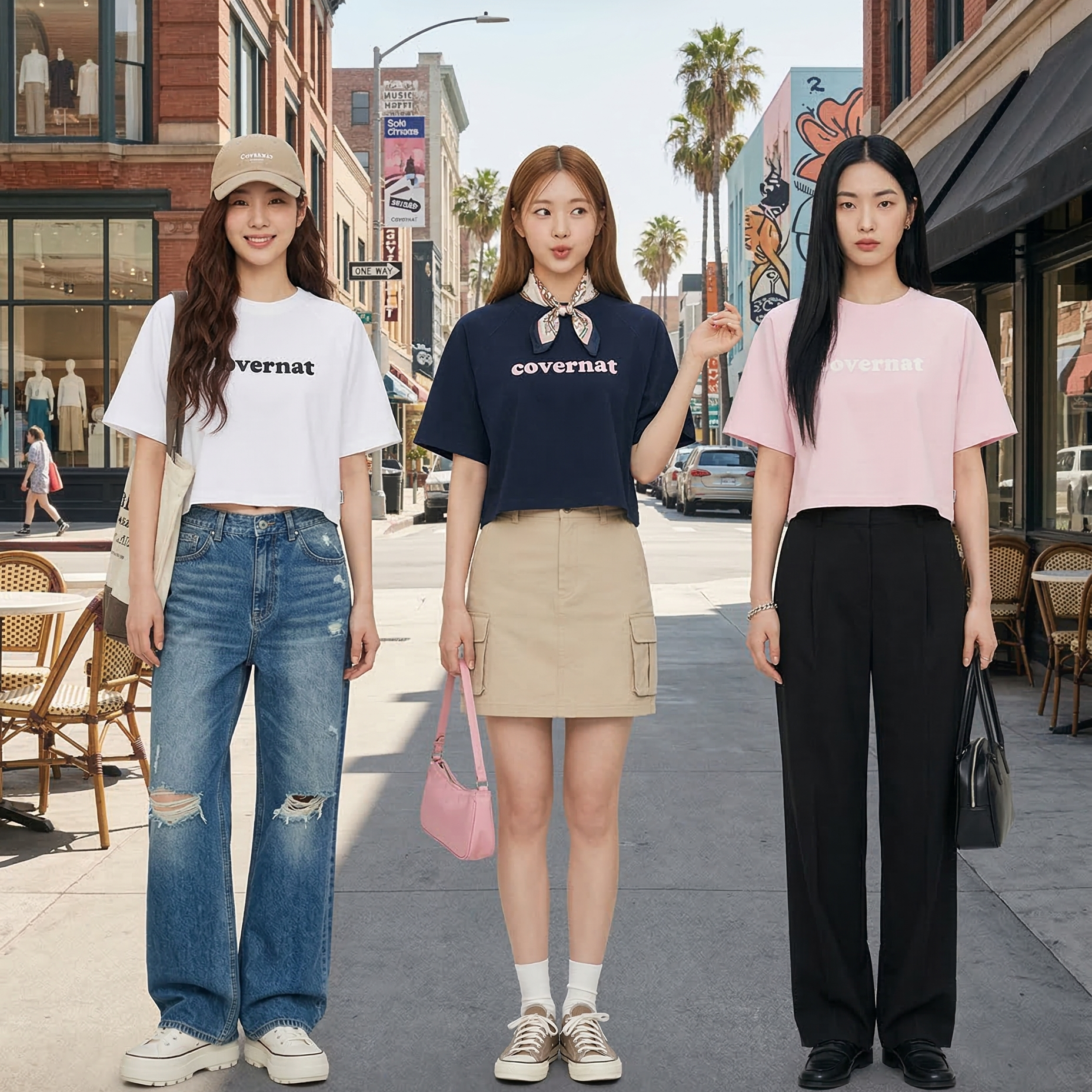 【預購】Covernat K031155 涼感短版 T-Shirt