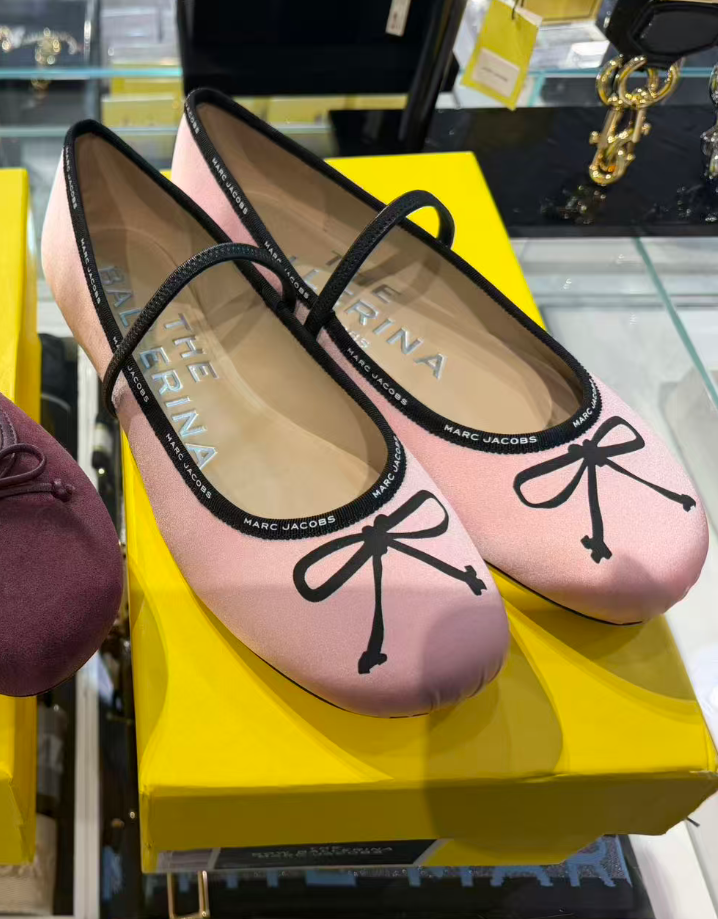 【直播】Marc Jacobs LX031231 蝴蝶結芭蕾平底鞋