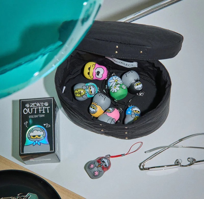 ZO&FRIENDS ZOA 盲盒公仔鎖匙扣  (K3 GD786)