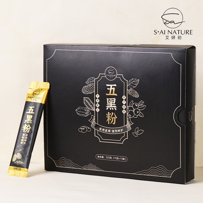 0312WX14-五行營養WX-营养代餐粉系列-五黑粉15克*15/盒(A14)