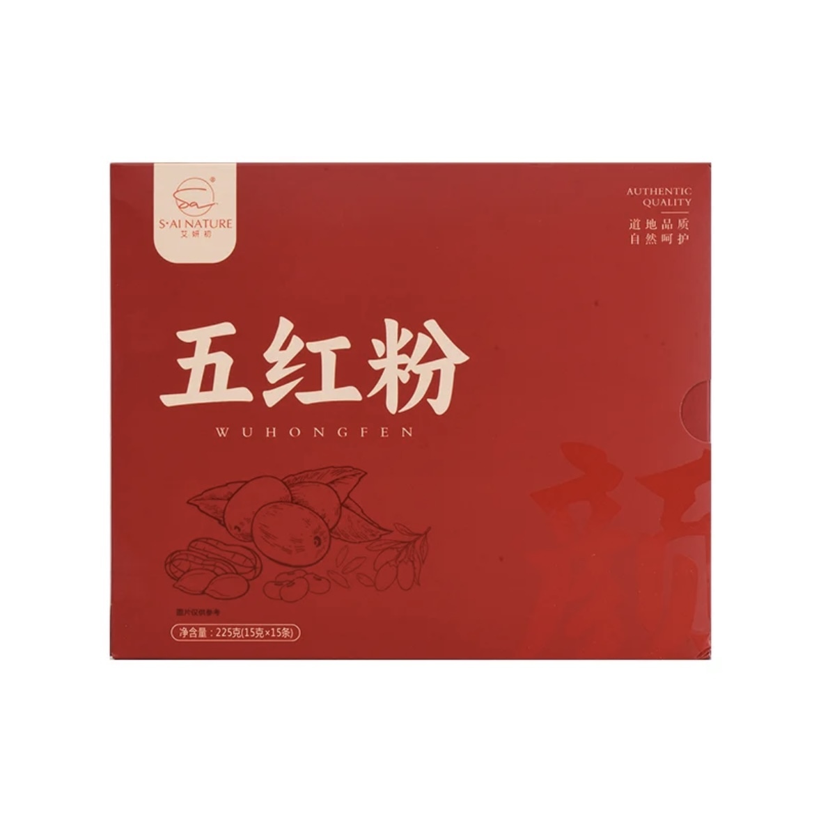0312WX15-五行營養WX-营养代餐粉系列-五紅粉15克*15/盒(A15)