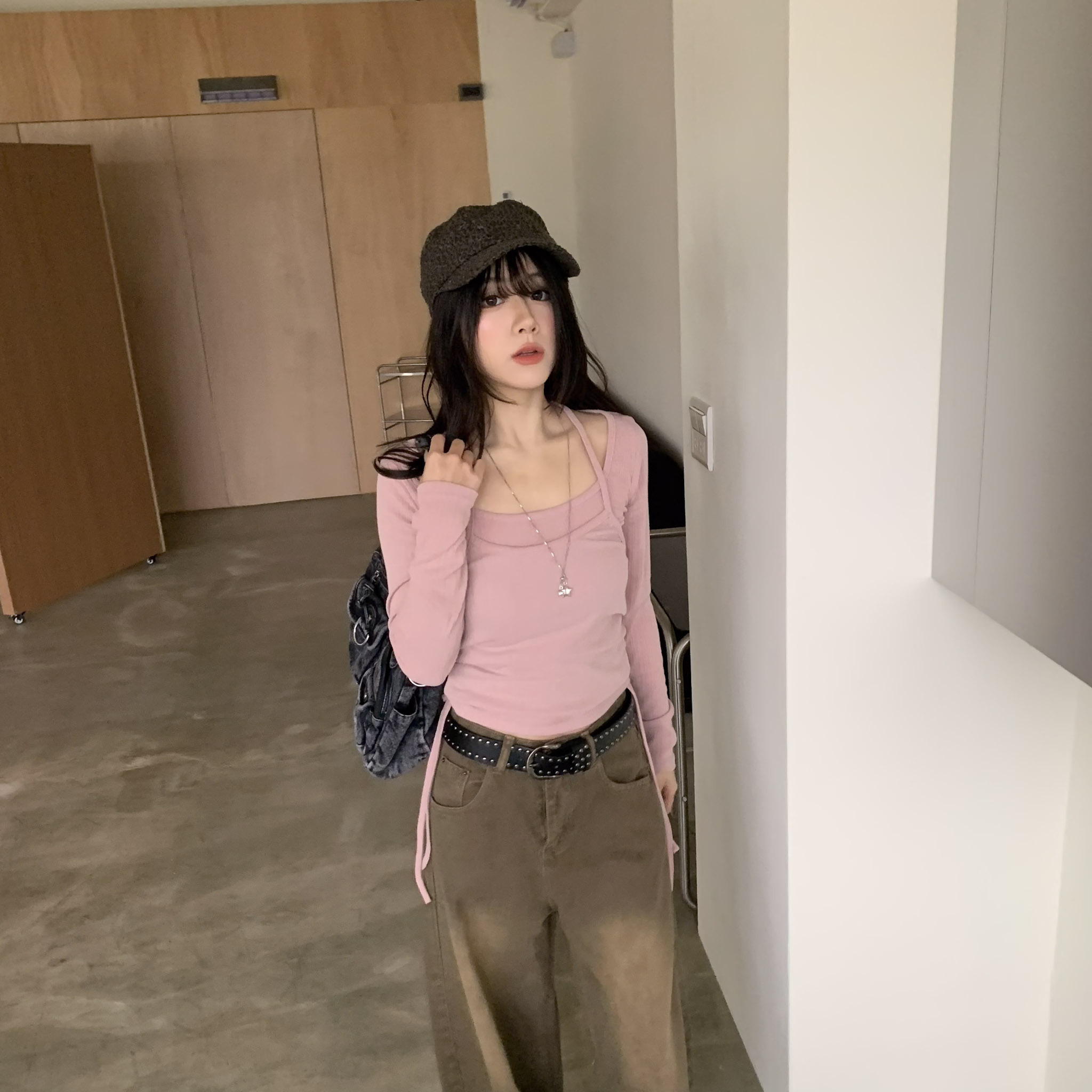 ISA_層次小心機 細節控設計(1+1)坑條套裝_62011