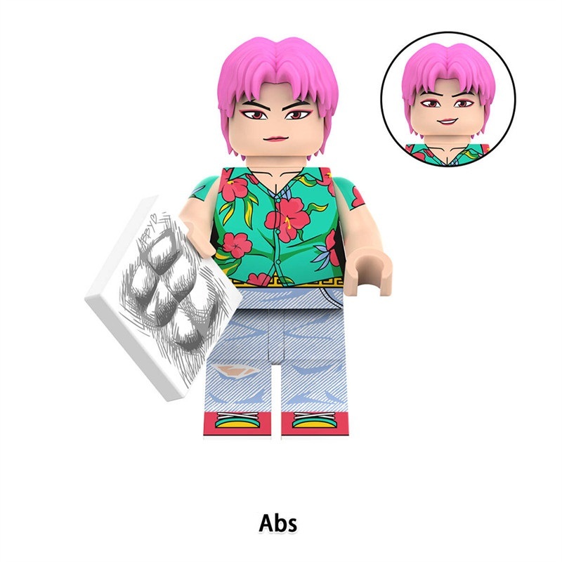 KPop Demon Hunters Abs Custom Minifigures Fit Lego WM6230 WM3094