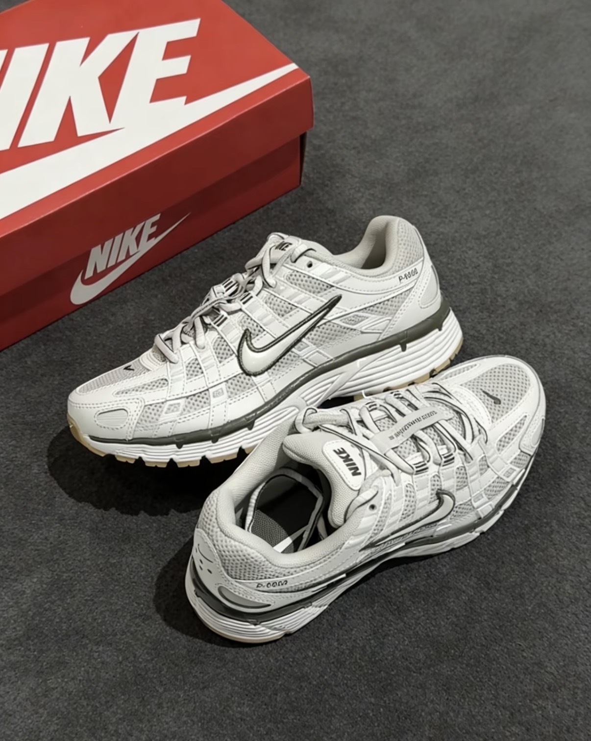 女鞋 NIKE P-6000 米白綠 復古 透氣 運動 休閒 老爹鞋【BV1021-016】PP6