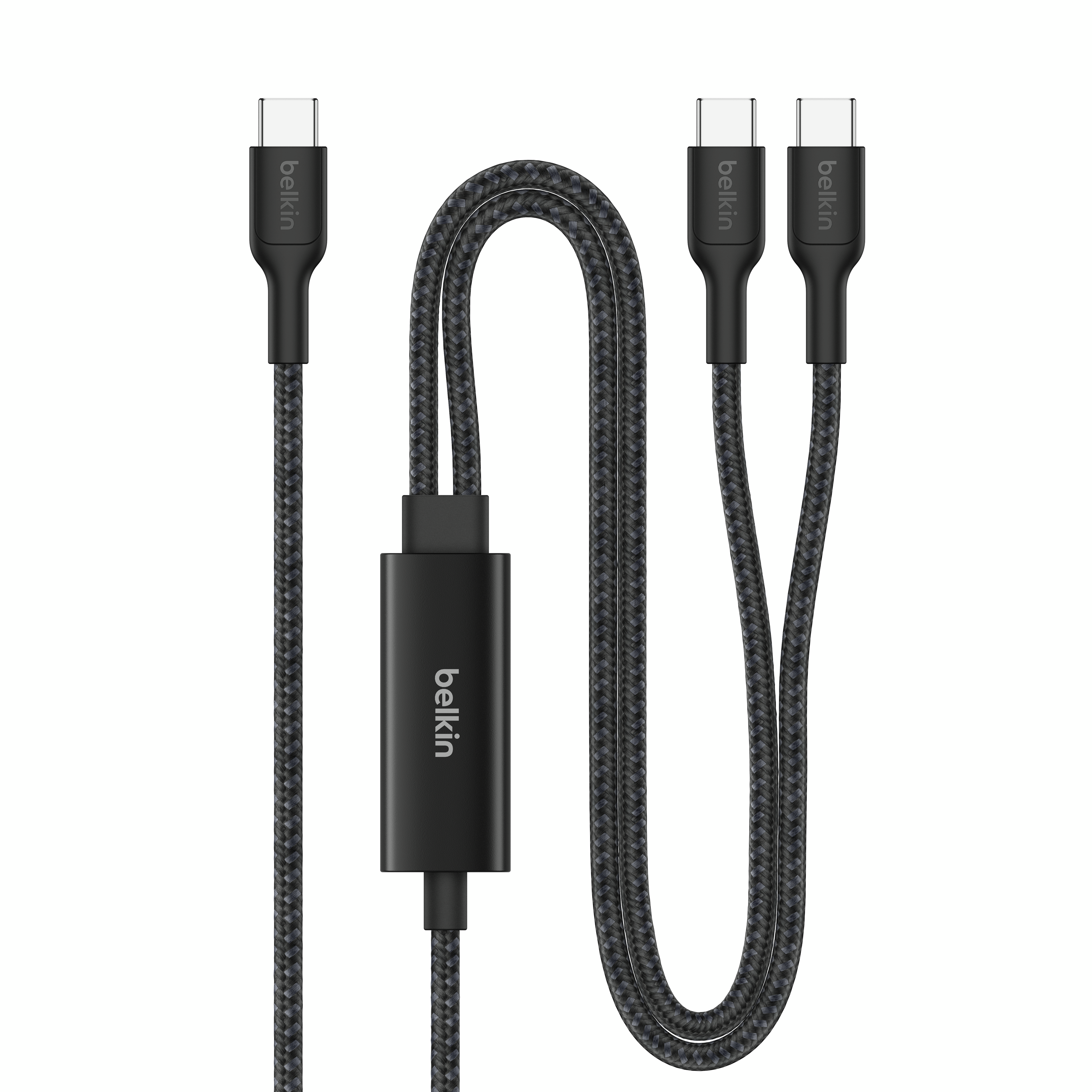 BoostCharge Pro Braided USB-C to Dual USB-C Cable 140W [CAC004]
