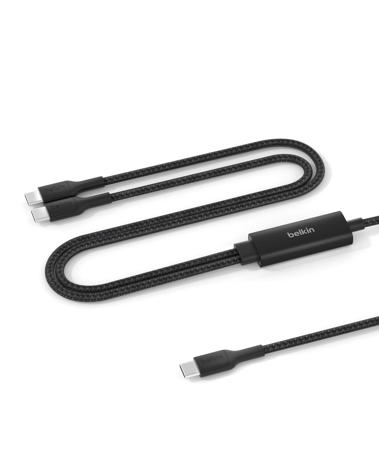 BoostCharge Pro Braided USB-C to Dual USB-C Cable 140W [CAC004]