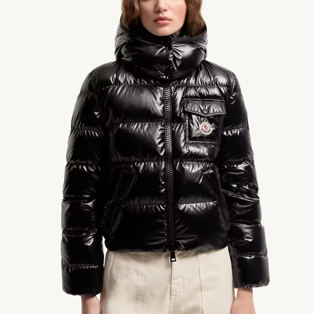 1DA0313-008 [MONCLER] Andro Hooded Short Down Jacket Black #L10931A00094597EU/999 (BR)