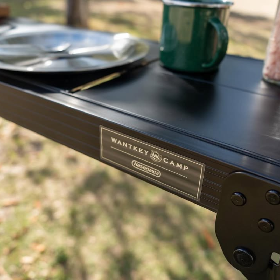 Wantkey Camp｜Hasegawa聯名鋁合金折疊廚具桌DRSB-1000GT