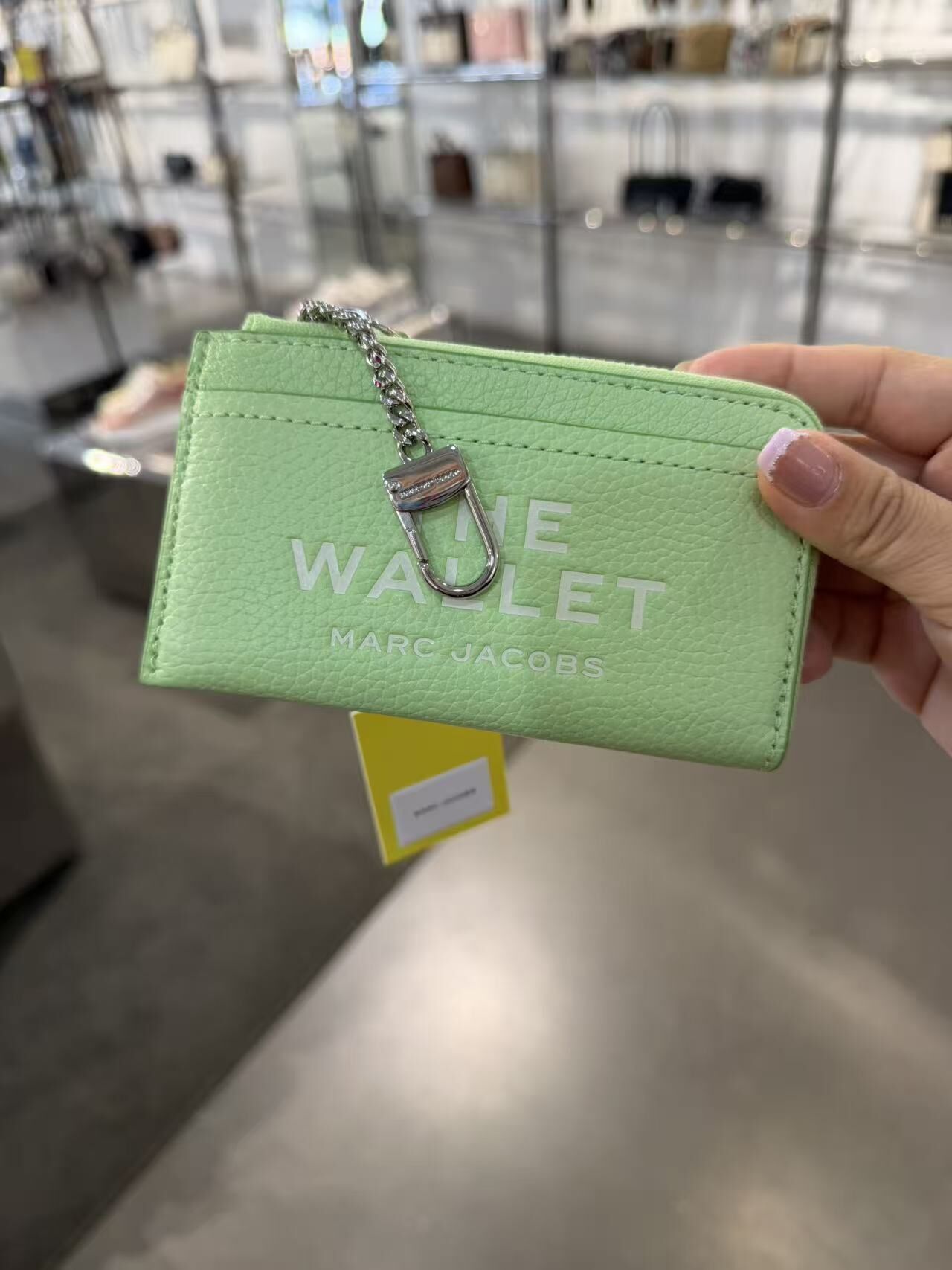 【直播】Marc Jacobs LX031235 卡包(薄荷綠)