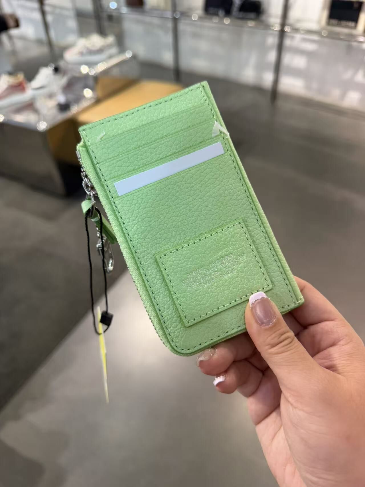 【直播】Marc Jacobs LX031235 卡包(薄荷綠)