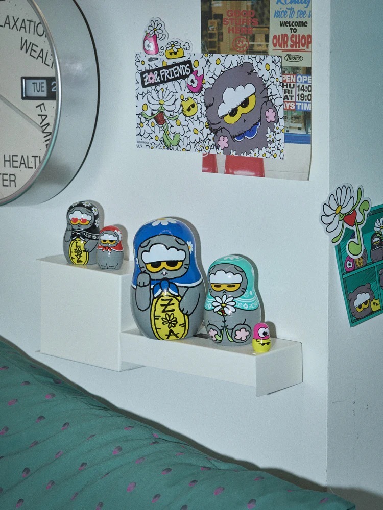 ZO&FRIENDS ZOA 俄羅斯套娃擺設公仔(K3 GD790)