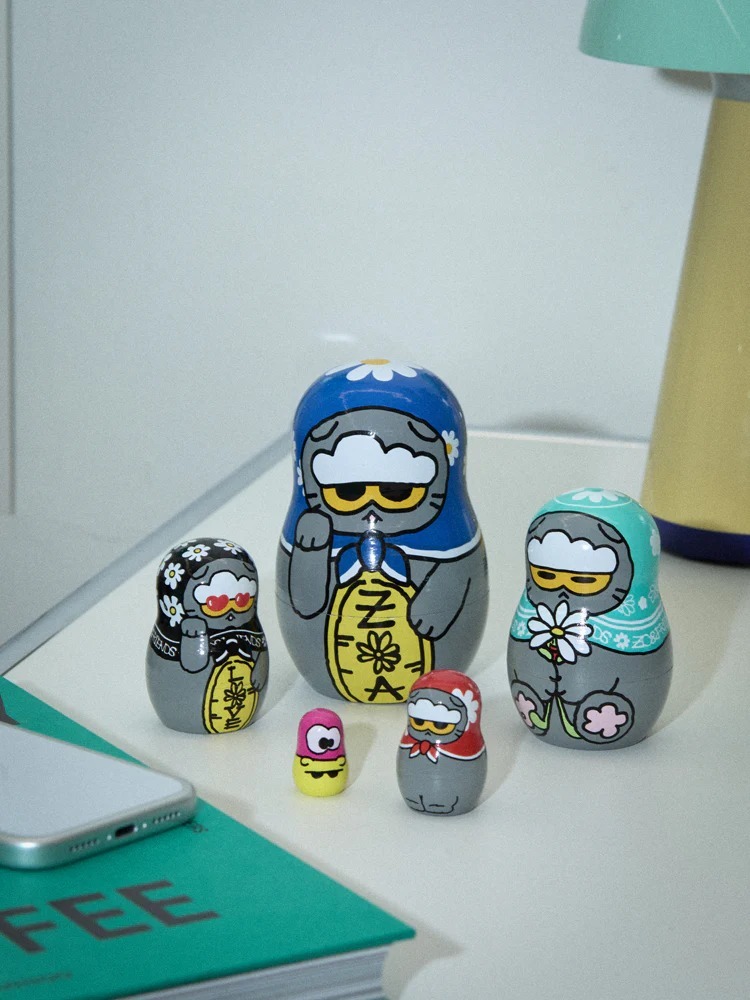 ZO&FRIENDS ZOA 俄羅斯套娃擺設公仔(K3 GD790)