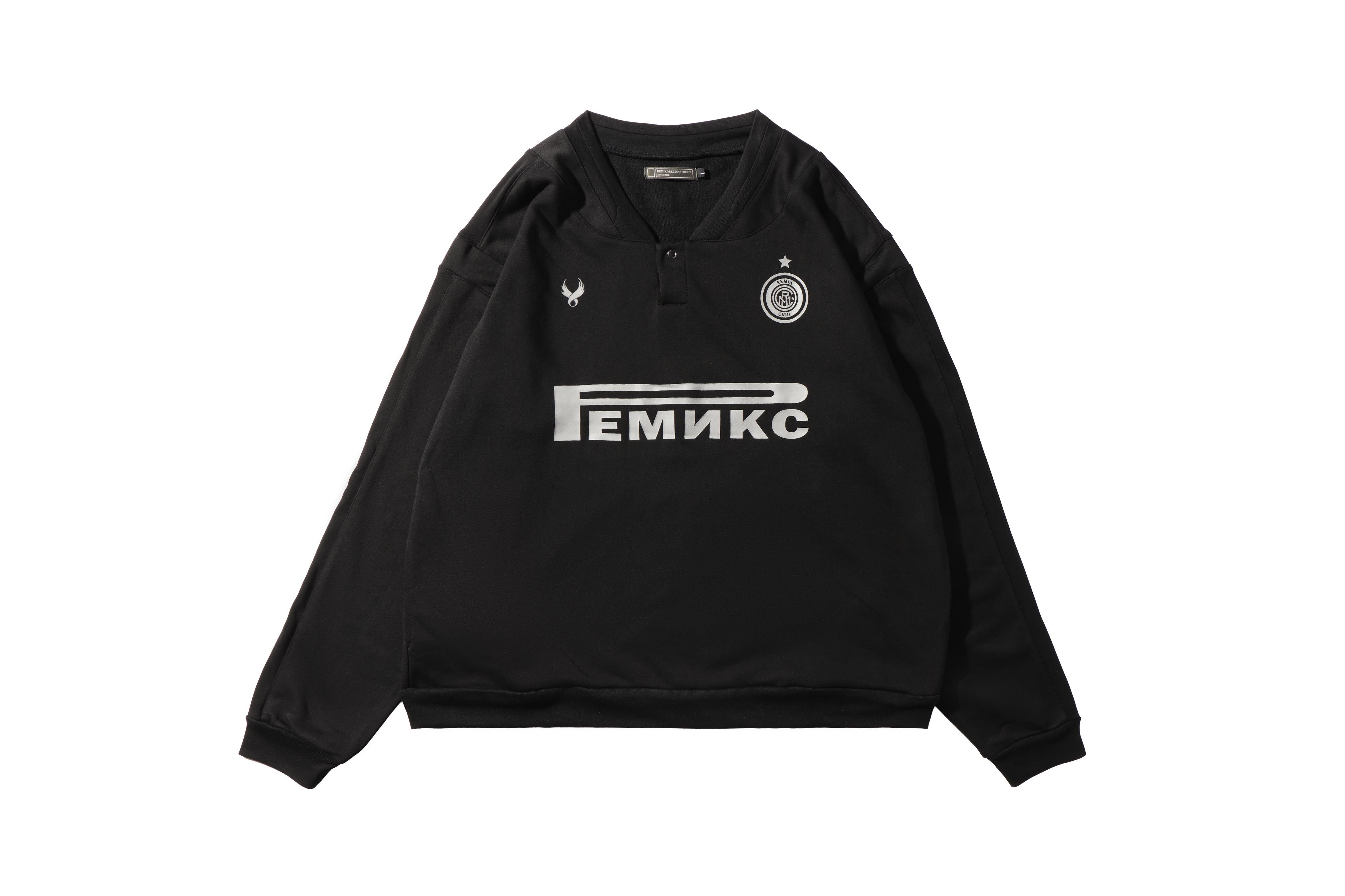 REMIX "R.M.C SOCCER JERSEY" (Black)