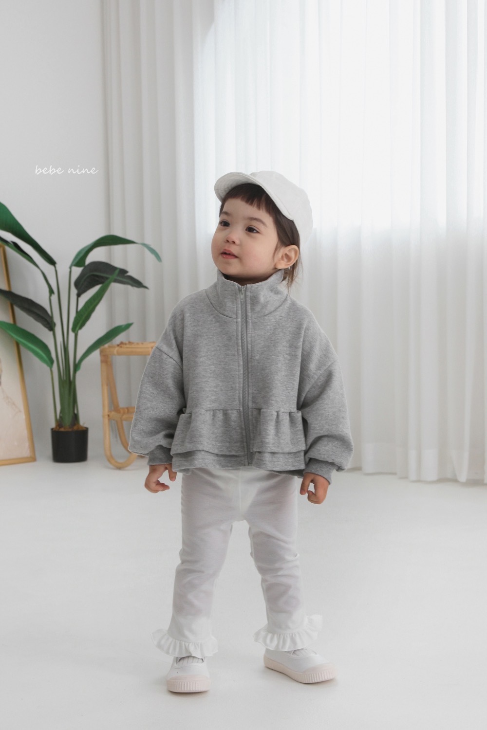 Bebe nine 可愛拉鍊外套 / 3色