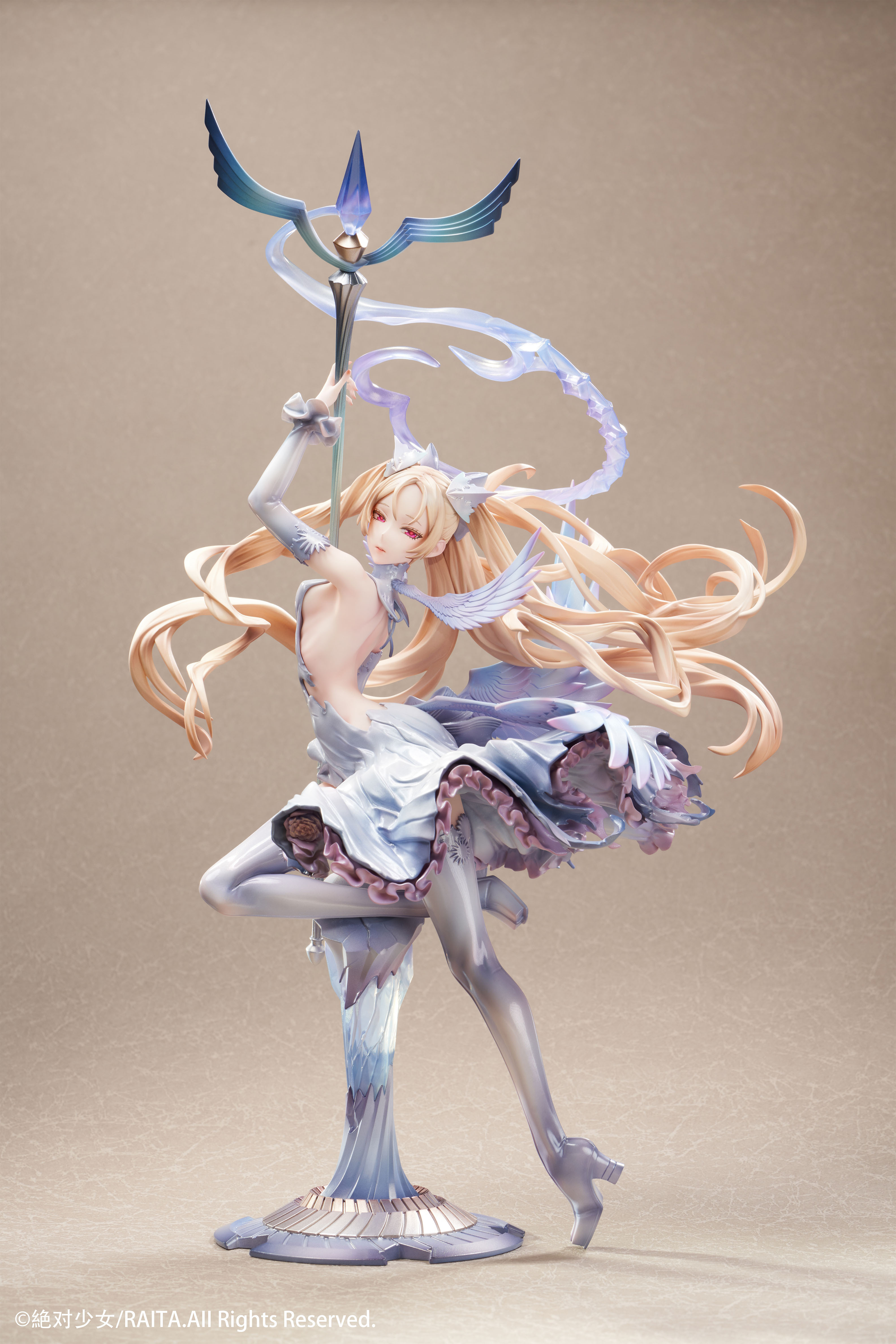 白鷺琴音 Hobby Sakura 絕對純白魔法少女佐佐木琴音(插畫: RAITA) 1/7 Scale Figure