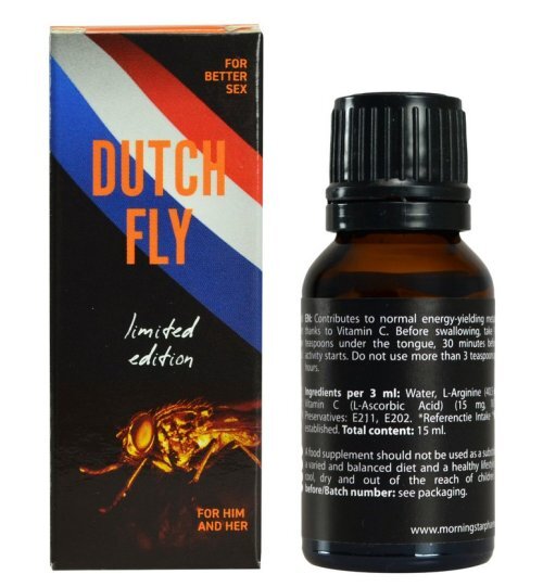 Morningstar - Dutch Fly 提升性慾放鬆補充液 - 15ml