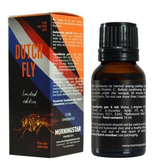 Morningstar - Dutch Fly 提升性慾放鬆補充液 - 15ml