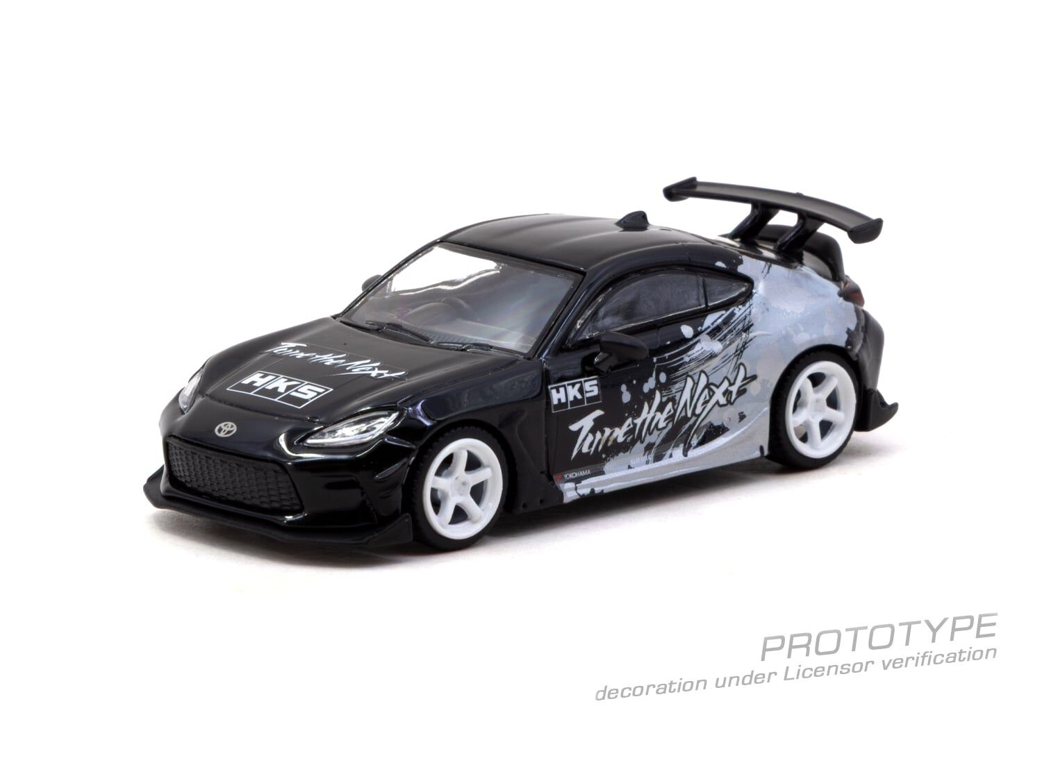 預訂:1/64 TARMAC HKS Toyota GR86 Black (T64G-038-BK2)