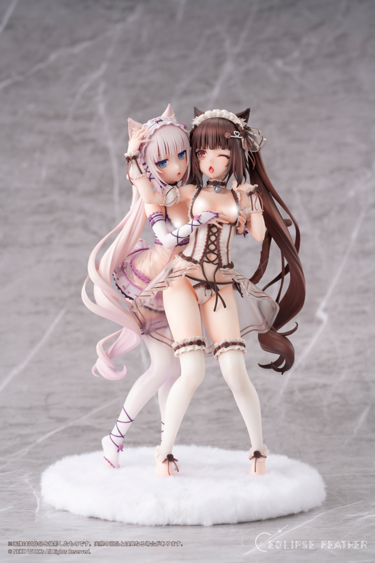 「R18.Japan」「預購」日版 EclipseFeather 1/6 貓娘樂園 巧克力與香草 午後的甜蜜嬉戲 Ver. 普通版