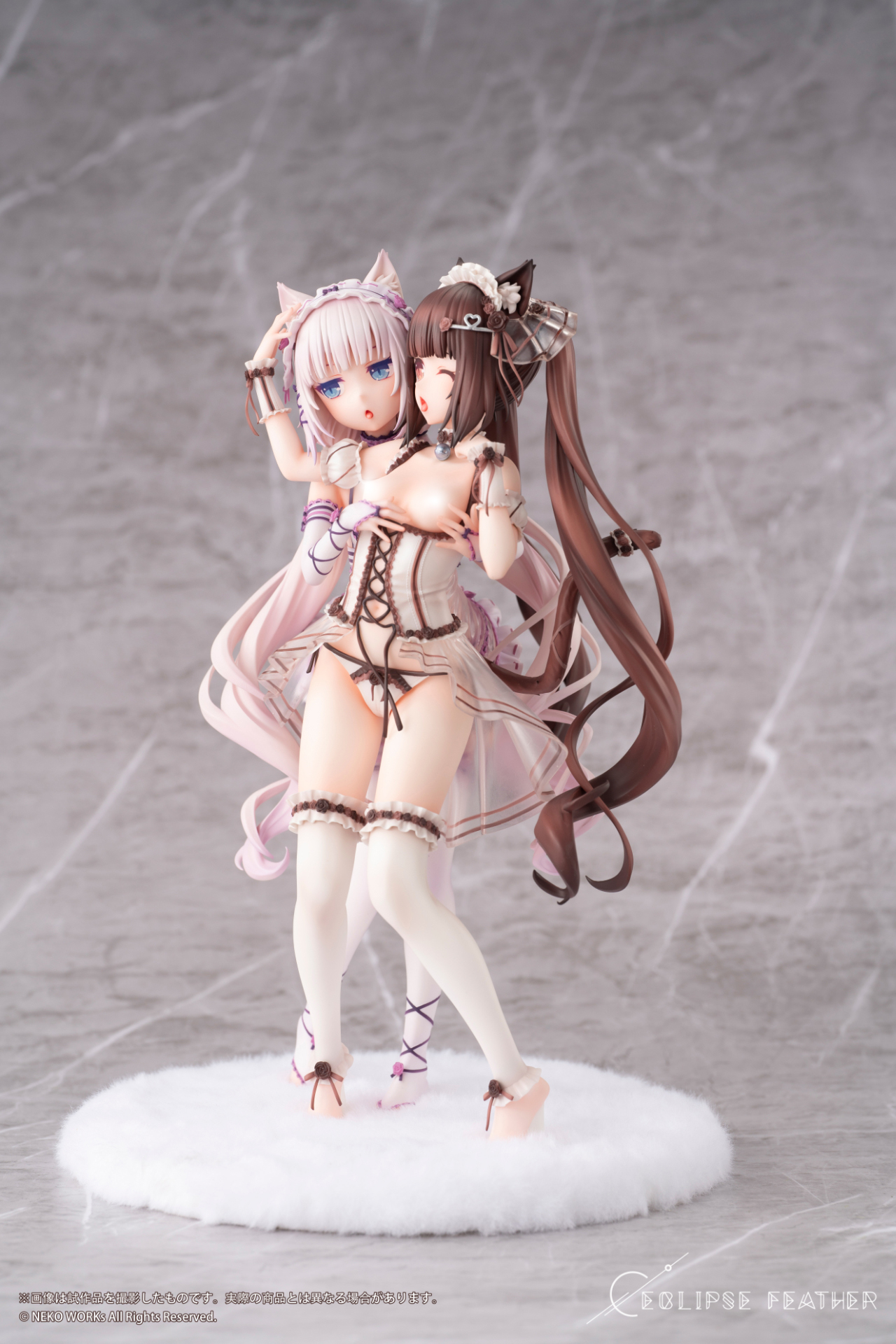 「R18.Japan」「預購」日版 EclipseFeather 1/6 貓娘樂園 巧克力與香草 午後的甜蜜嬉戲 Ver. 普通版
