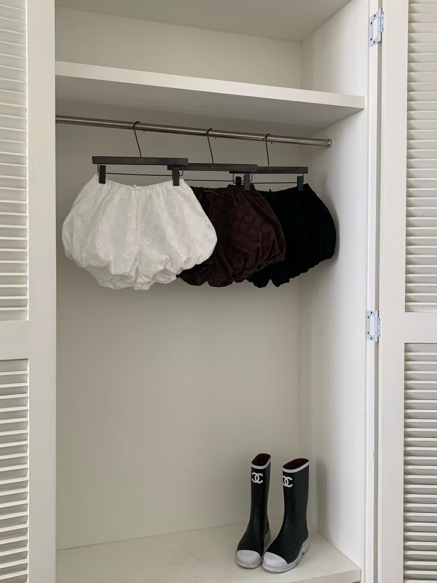 法式花碎蓬蓬褲