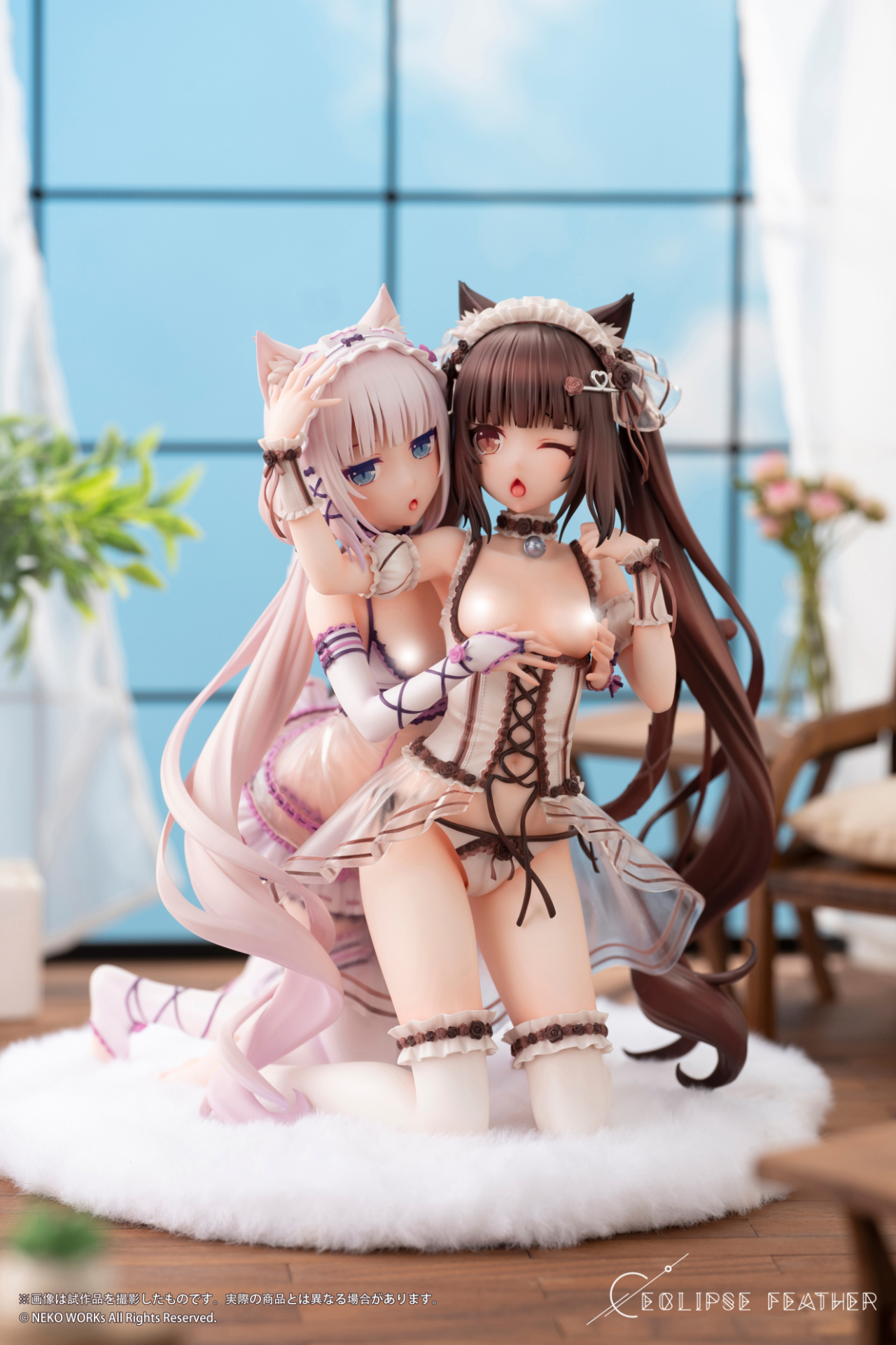 「R18.Japan」「預購」日版 EclipseFeather 1/6 貓娘樂園 巧克力與香草 午後的甜蜜嬉戲 Ver. 豪華版