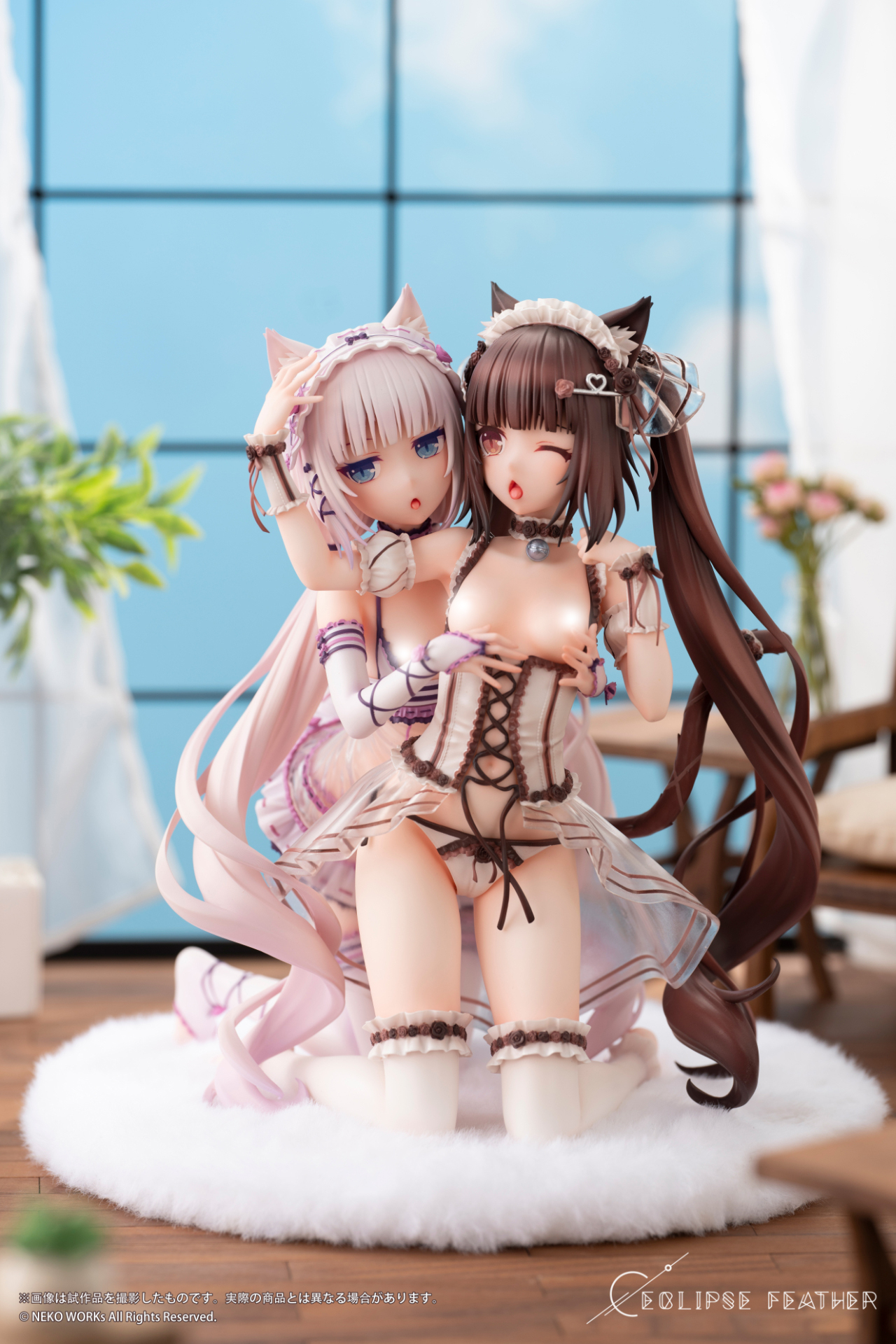「R18.Japan」「預購」日版 EclipseFeather 1/6 貓娘樂園 巧克力與香草 午後的甜蜜嬉戲 Ver. 豪華版